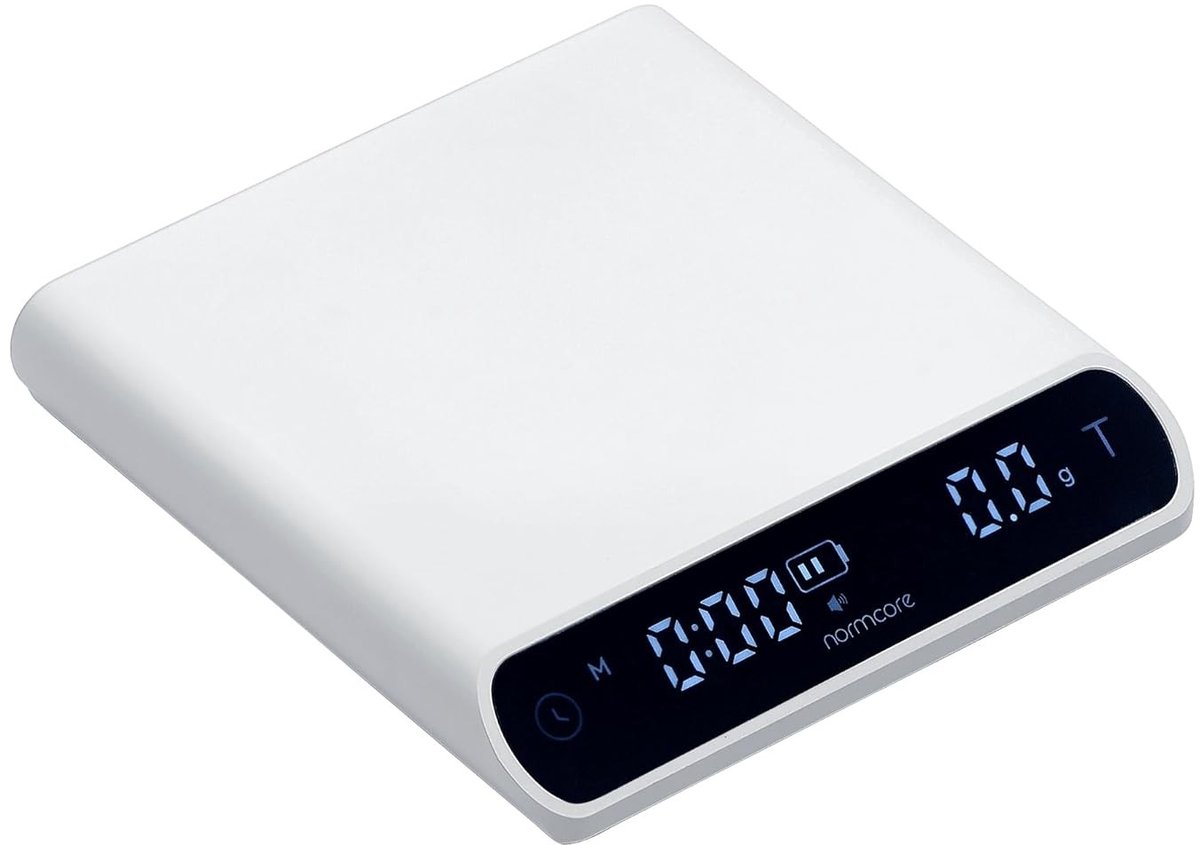 Koffieschaal met Timer en LCD Display, Draagbare Drip Coffee Scale voor Barista, Precisieweegschaal voor Perfecte Koffiezetten