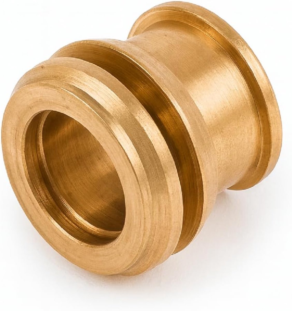 10x Westco 15mm x 8mm Reduction Piece - Brass Compression Pipe Fitting Reducer for Copper Tubes in Plumbing & Heating - ShopVlot