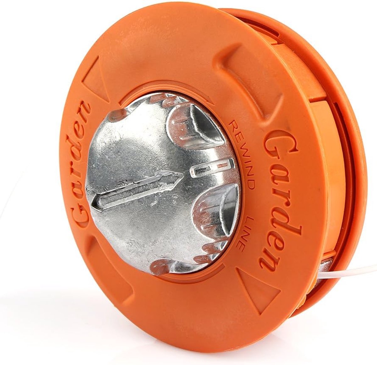 Grasmaaier draadkop M10x1,25 - aluminium - automatische draadvervanging - eenvoudig bijvullen - ShopVlot