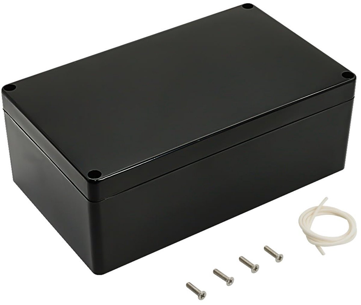 LeMotech Projectbox ABS Plastic IP65 Waterproof Dustproof Electrical Junction Box Outdoor Housing for Electronics - ShopVlot