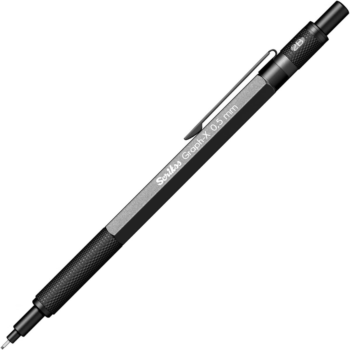 Scrikss Mechanical pencils Graph-X Anthracite 0.8 mm - ShopVlot
