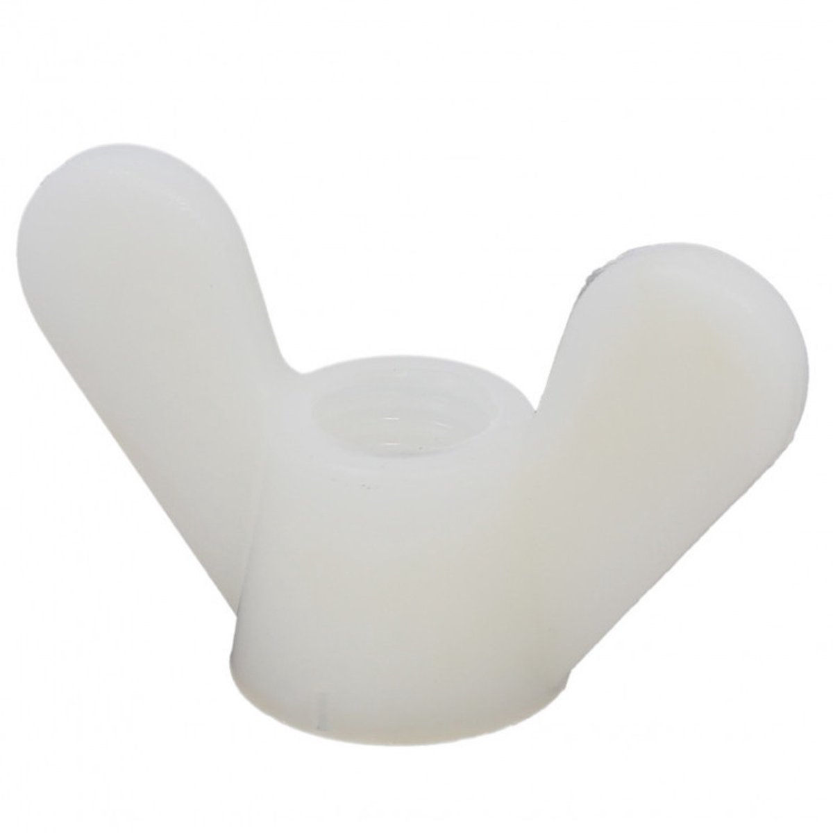(100 STUKS) M6 VLEUGELMOER NYLON (POLYAMIDE PA 6,6) DIN 315