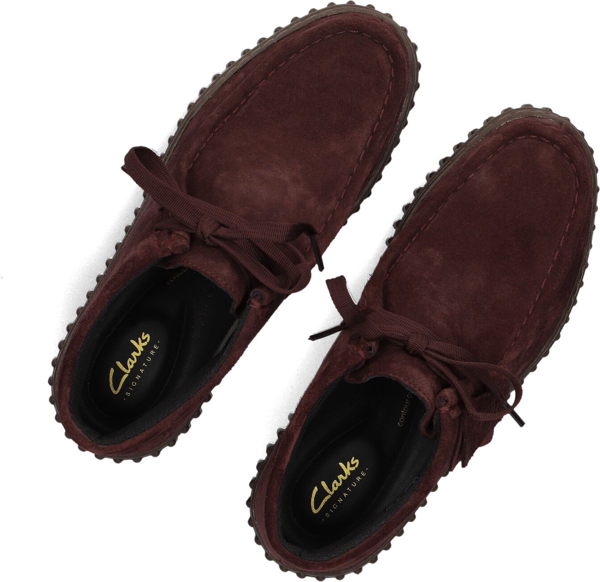 Clarks Torhill Moss Dames Veterschoenen - Dames - Bordeaux - Maat 39