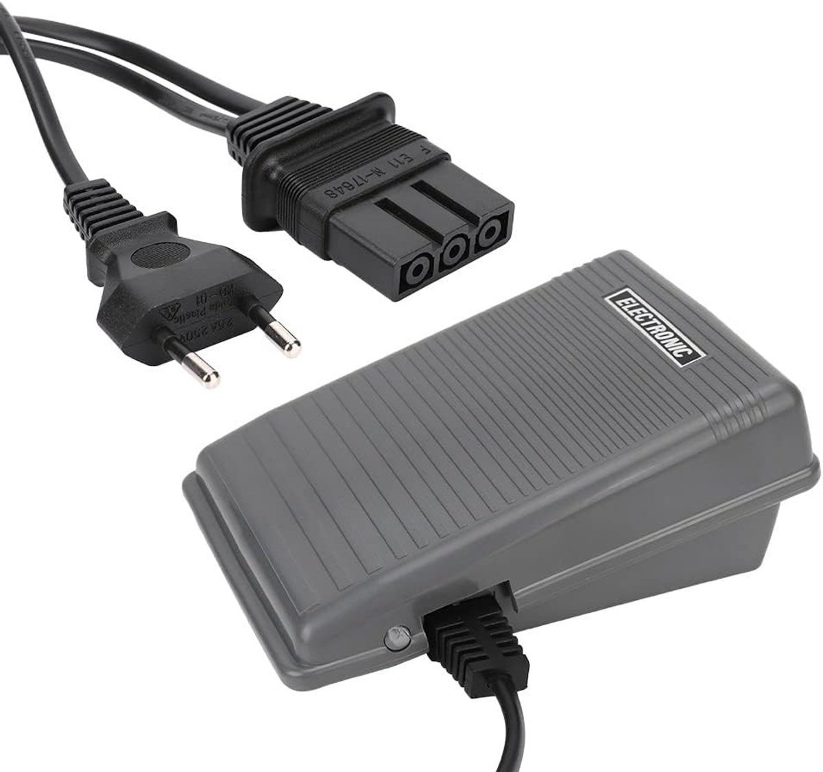 Voetpedaal Controller voor Naaimachine met Traploze Snelheid en Antislip Ontwerp voor Precisie en Comfort