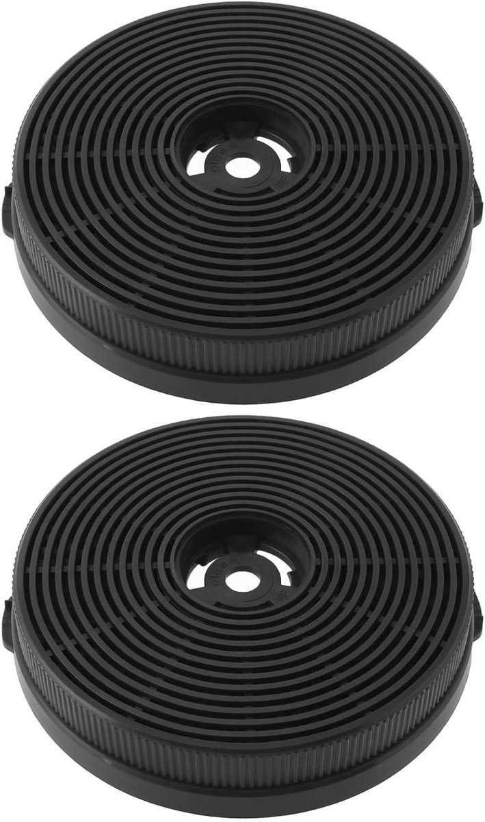 Set van 2 actieve koolstoffilters voor PKM CF155 en PKM S23-60ABPY afzuigkap, recirculatiefilter, vervangingsfilters voor optimale luchtkwaliteit