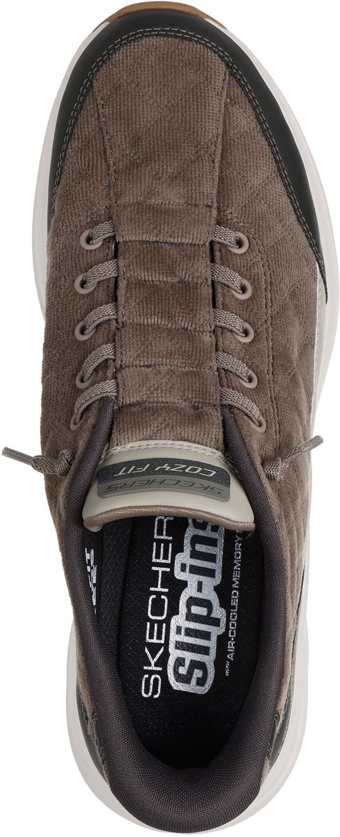 Skechers -Heren - groen olijf - sneakers - maat 41.5