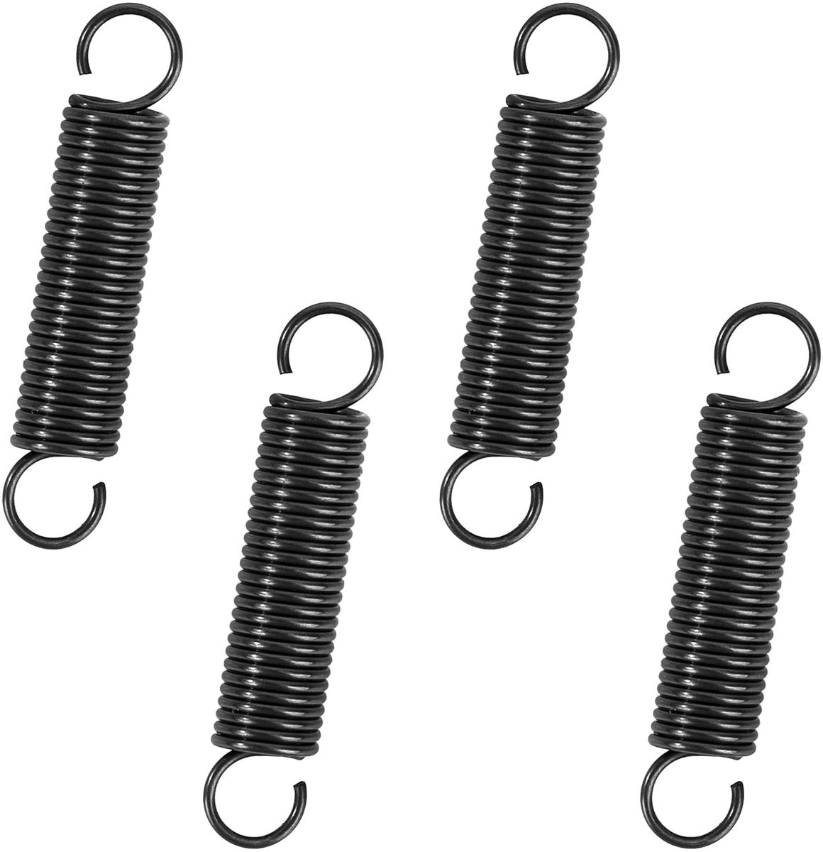 Versterkte spiraalveren 25 mm met haken, ideale spanningsveren voor diverse toepassingen, set van 20 stuks