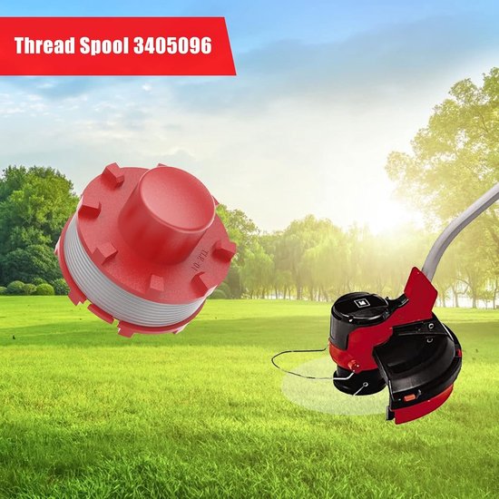 Strimmer Spoelen 2mm Dikte 8m Lang Geschikt voor GE-CT 36/30 LI E SOLO en AGILLO Modellen - 3 Stuks — afbeelding 5