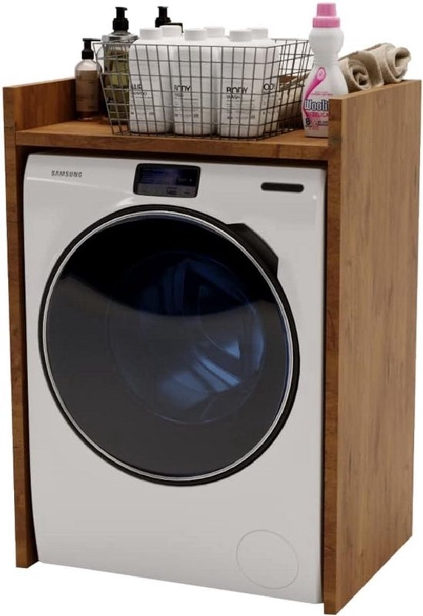 Wasmachine Ombouw - Opbouwmeubel Kast - Meubel Rek - Huishoudelijk
