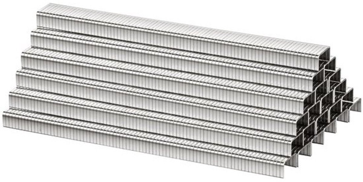 Roestvrijstalen Nietjes - Nietjes 140/6mm G T-50 - Meubels Bekleden - 304 Roestvrij Staal - 10.5 mm Kroon - Zilver