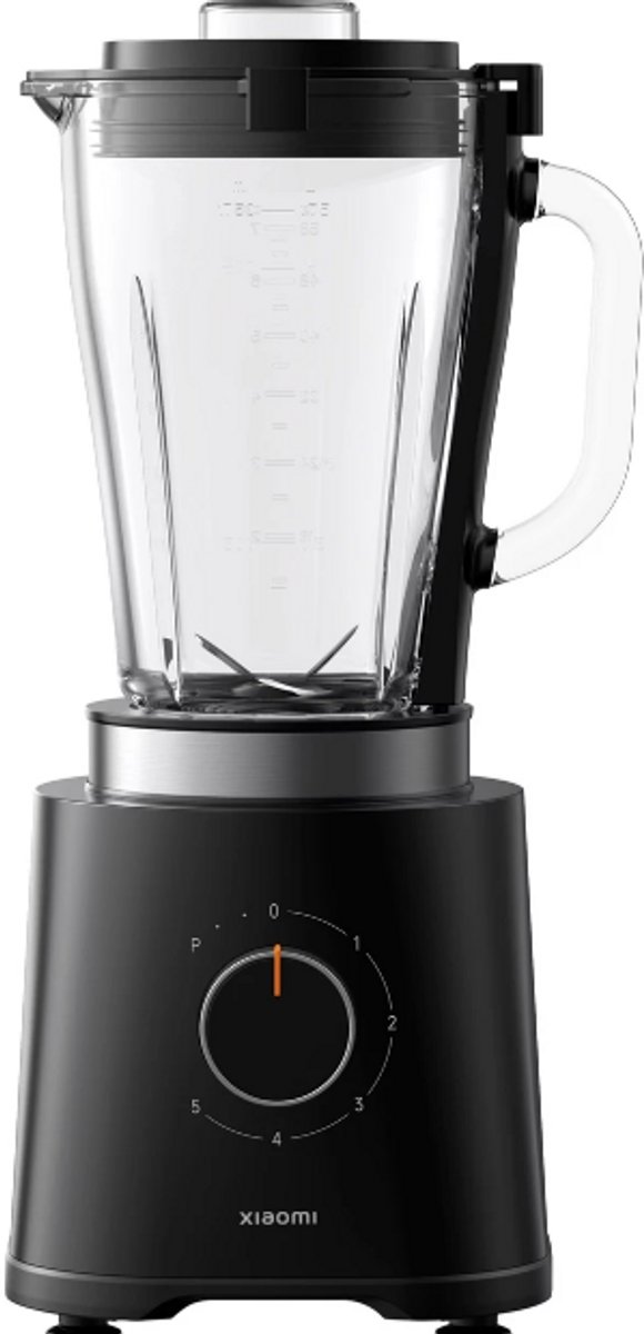 Blender 1,75L – Krachtige Smoothie Blender – 6 Snelheden – Voor Smoothies, Shakes, Soepen en Sauzen – Zwart