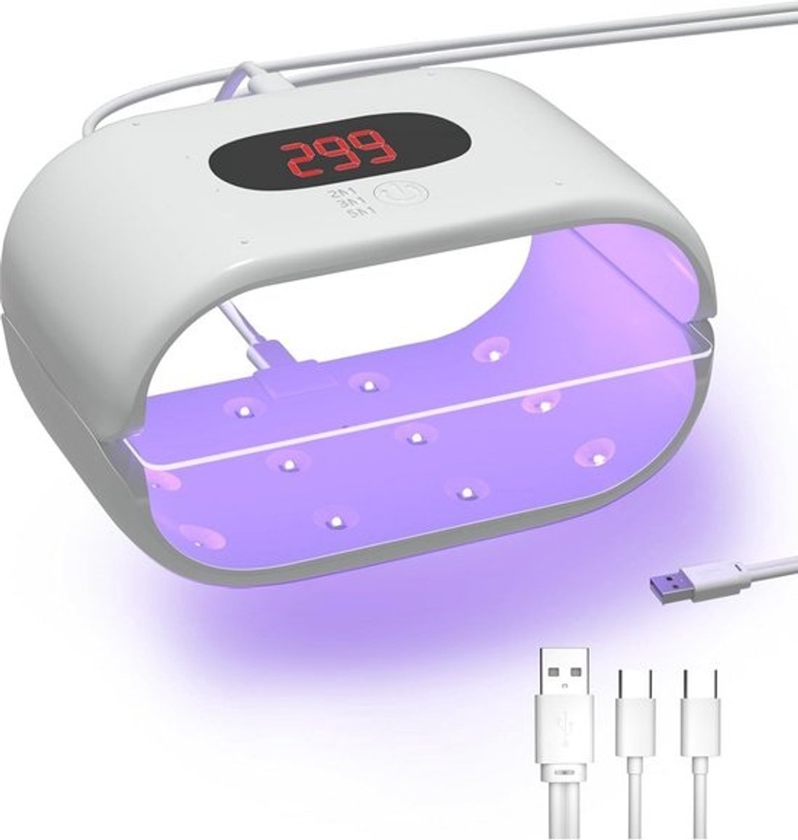 UV-Lamp Tweezijdig voor Effectieve Uitharding en Detectie