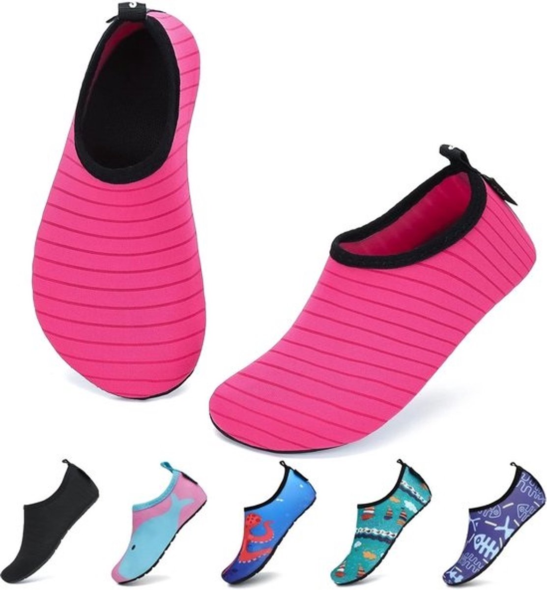 Lichte Waterschoenen Kinderen Jongen Meisje Sneldrogend Antislip Zwemschoenen
