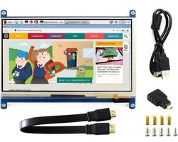 7 Inch Capacitive Touch Screen HDMI Monitor for Raspberry Pi and Other Systems