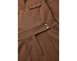 AAIKO Vion Vis 147 Jumpsuits Dames - Bruin - Maat M