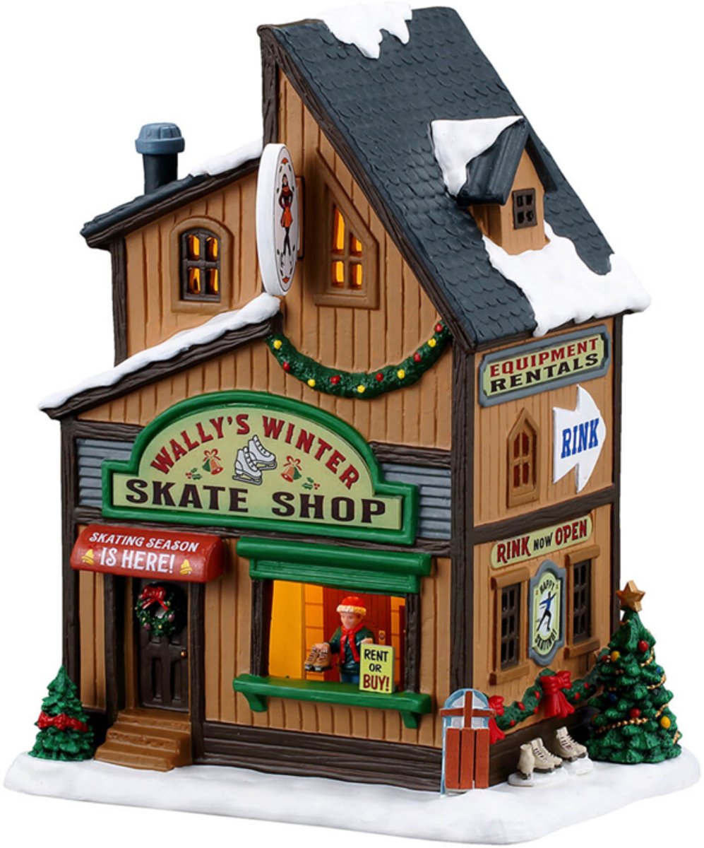 Lemax - Wally's Winter Skate Shop