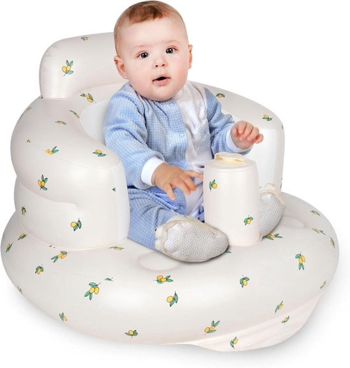 Opblaasbaar Kinderzitje met Rugsteun voor Baby's en Dreumesen (3-36 maanden)