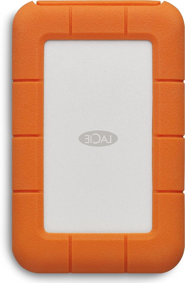 Externe Harde Schijf - Mobiele Opslag - Data Opslaan - Schok- en Waterbestendig - 4 TB - Oranje
