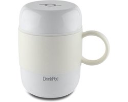 DrinkPod: vacuüm geïsoleerde fles, beker en mok houdt dranken 6 uur warm of 12 uur koud