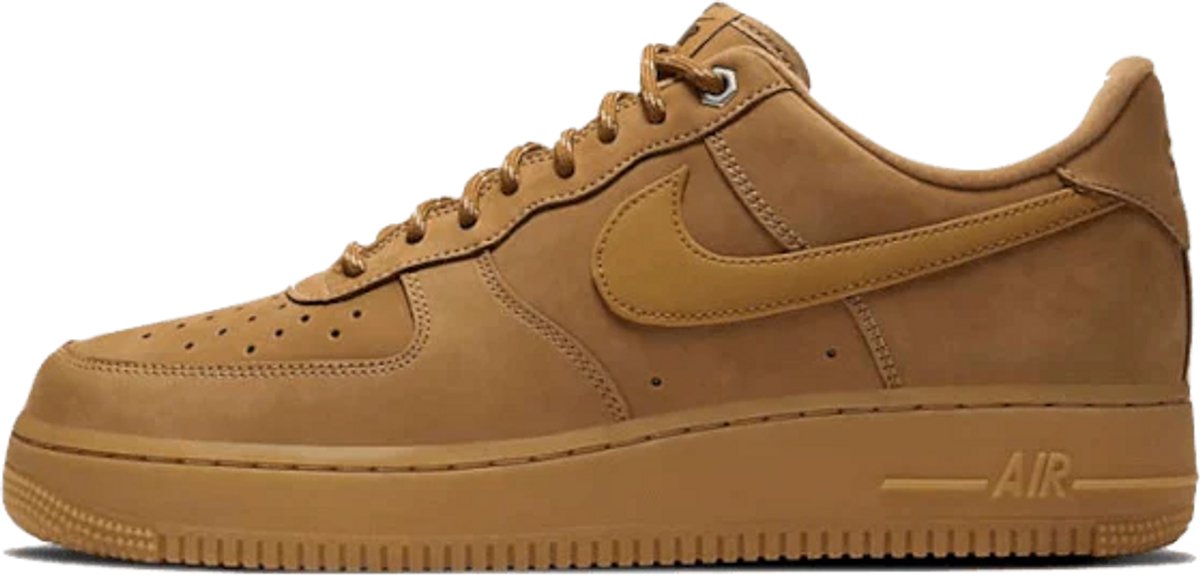 Nike Air Force 1 ’07 WB Herenschoen 51.5 Flax/Gum Light /Wheat Zwart