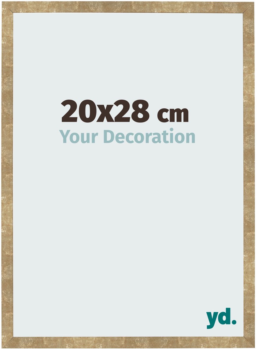 Your Decoration - Fotolijst 20x28 cm - MDF - Goud Antiek - Bologna