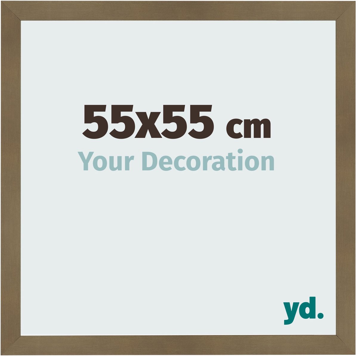 Your Decoration - Fotolijst 55x55 cm - MDF - Brons Decor - Bologna