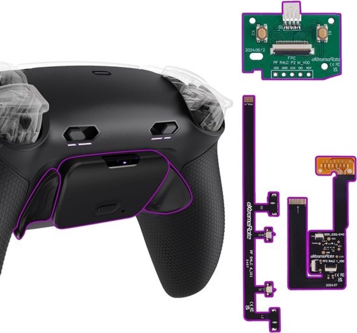 RISE Plus Max Clicky Trigger Stop voor PS5-controller