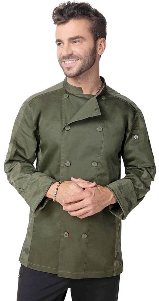 Heren Koksjas met Camouflage en CoolVent™ Technologie