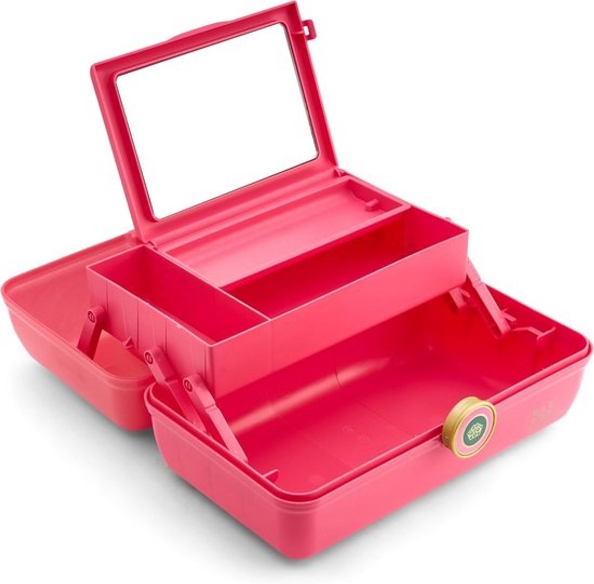 Cosmetische hoes voor meisjes - Roze Over Roze Sparkle
