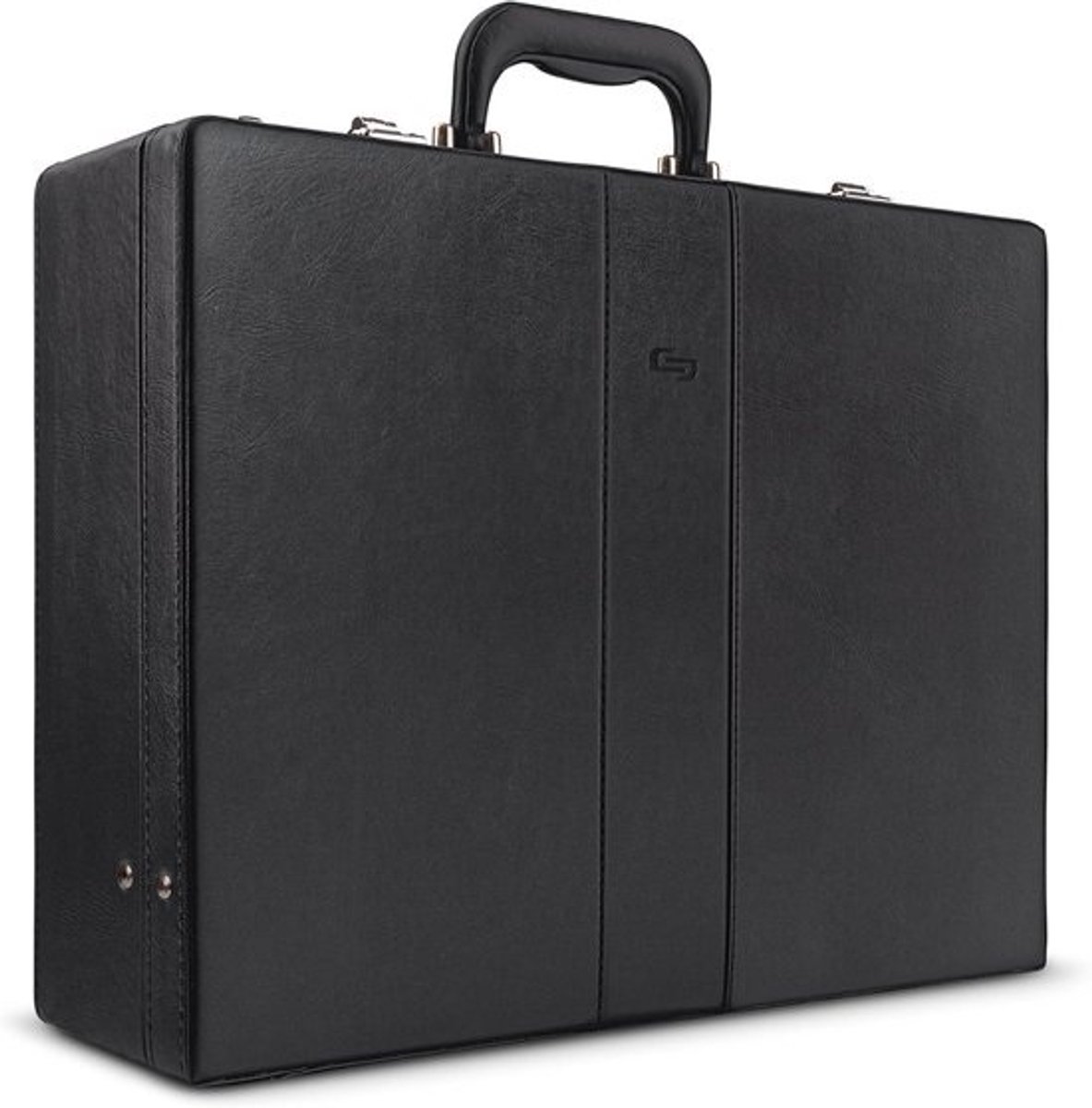 Harde Aktetas met Combinatieslot voor Documenten en Laptop - Zwart