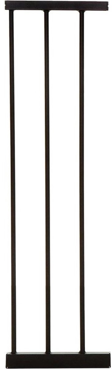 Deurrooster Verlenging - Hekje Uitbreiding - Babykamer Beveiligen - Verstelbare Breedte - 21 cm - Zwart
