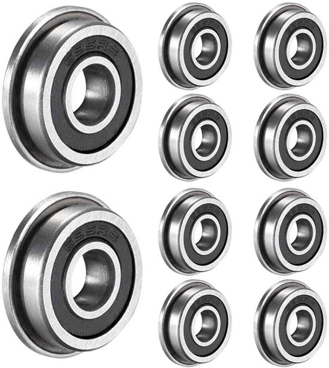 ANGEEK F695-2RS flenskogellagers 10 stuks 5x13x4 mm - ShopVlot