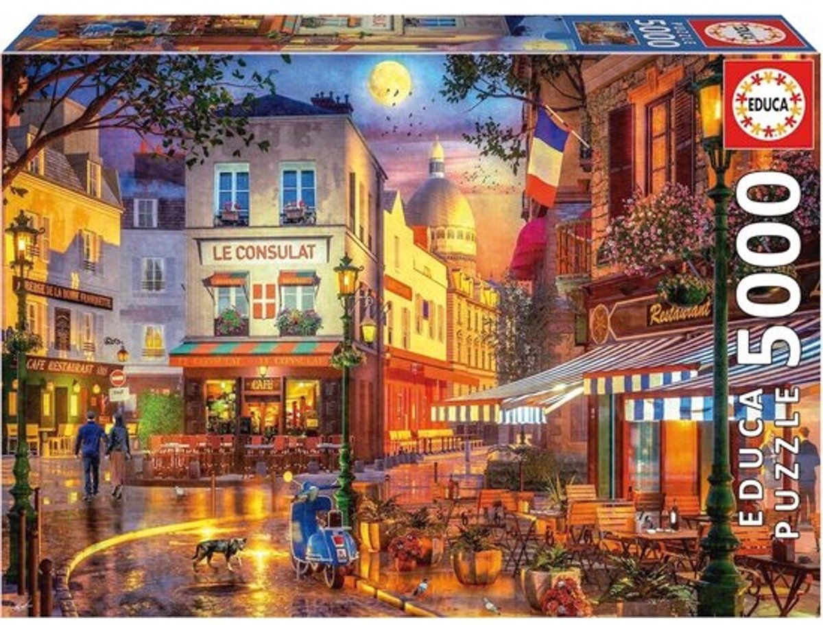 Grote 5000 Stukjes Puzzel voor Volwassenen – Puzzel van 157 x 107 cm met Service voor Verloren Onderdelen
