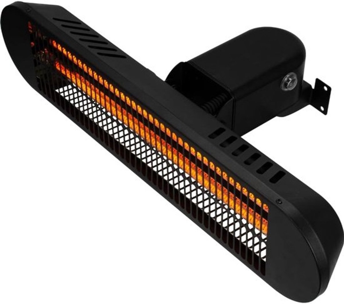 Warmtestraler voor muur, terras, balkon en tuin - 2000W met afstandsbediening