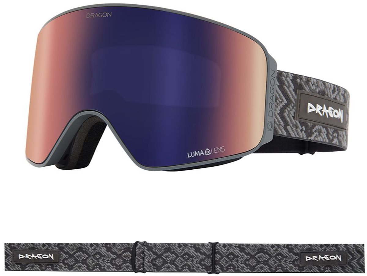 Dragon Alliance NFX MAG OTG Skibril - Scorched/Opal Fire & Amber