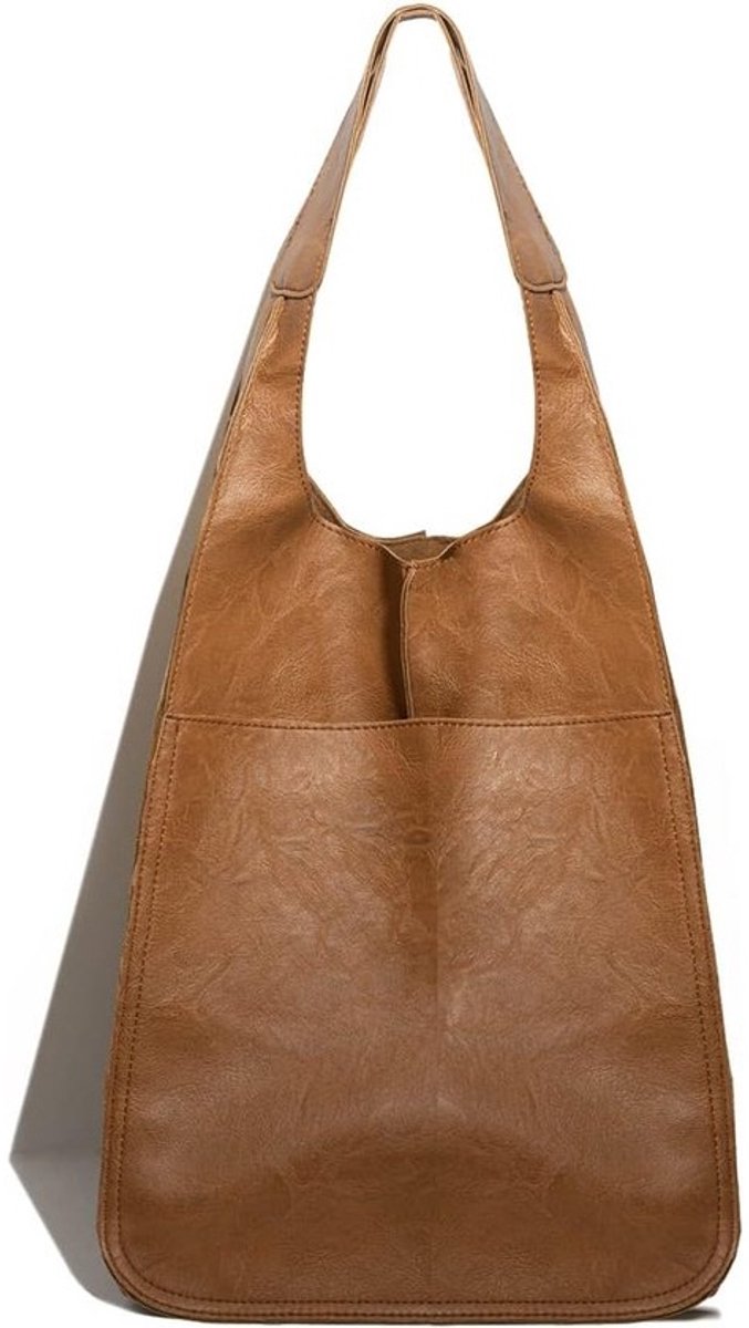 Grote Shopper Dames Tas - Zachte & Lichte Handtas van PU Leer