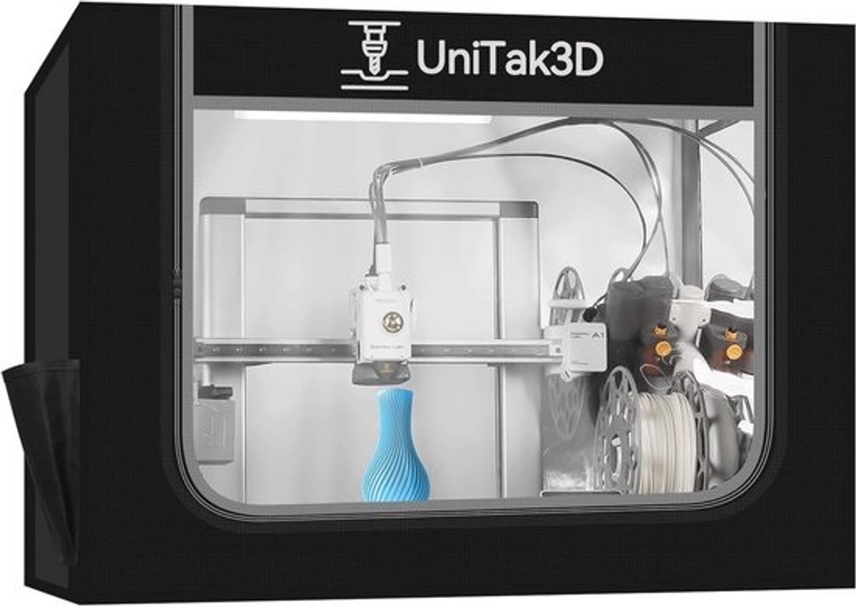 3D Printer Case met LED Verlichting - Brandveilig en Stofvrij