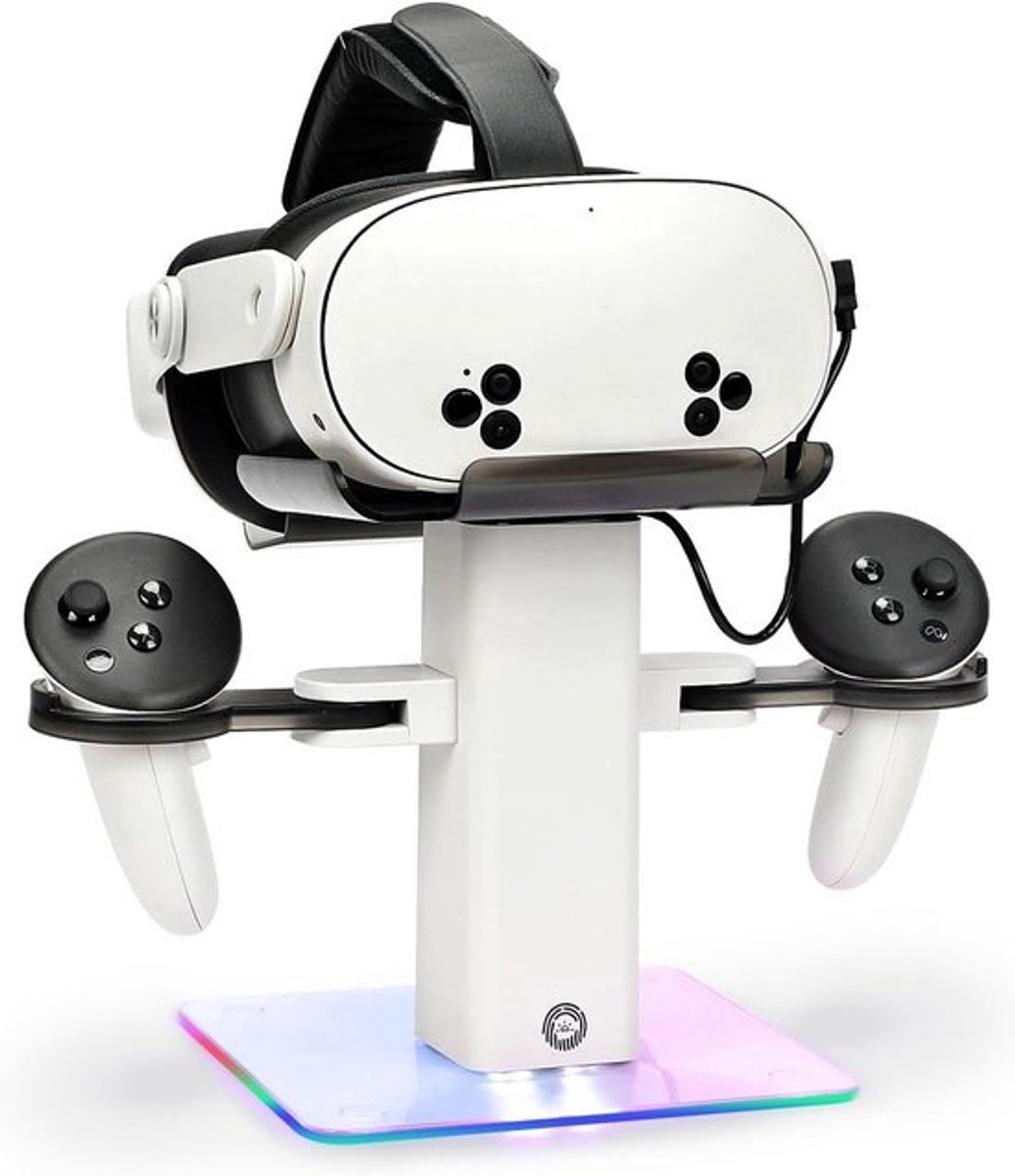 Verticale Oplaadstandaard voor VR Headset Controllers - Geschikt voor Quest 2, 3 en 3S
