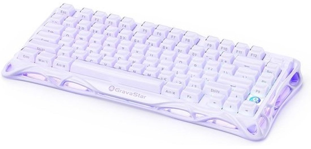 Compact Mechanisch Gaming Toetsenbord met Hall Effect Schakelaars en 8000 Hz Polling Rate