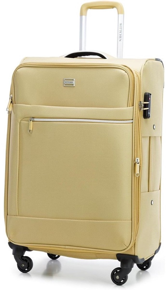 Kleine Zachte Reiskoffer Polyester Lichtgewicht Handbagage met TSA Slot