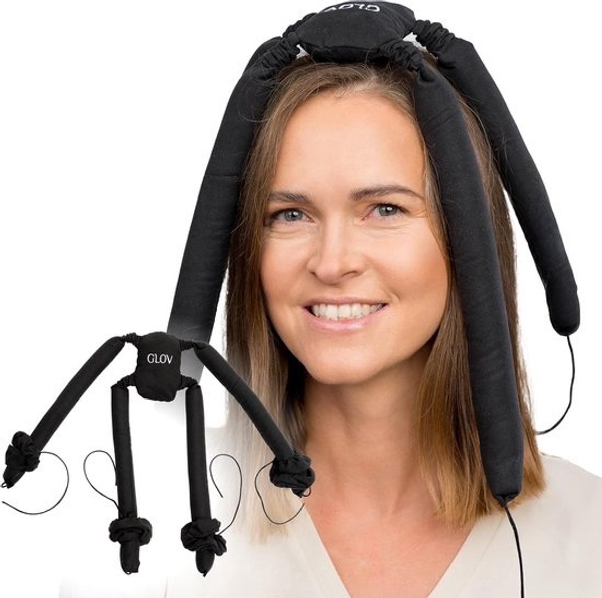 Haarstyling Rollers - Krulrollers Zonder Hitte - Natuurlijke Krullen Creëren - Zachte Microvezel Geheugen Schuim