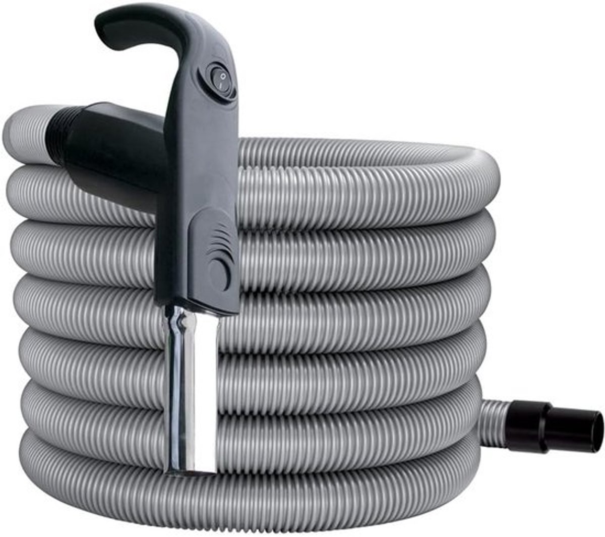 Flexibele Afvoerslang 32mm - Quick Flow Aanzuigslang Inclusief Koppelingen 9 Meter
