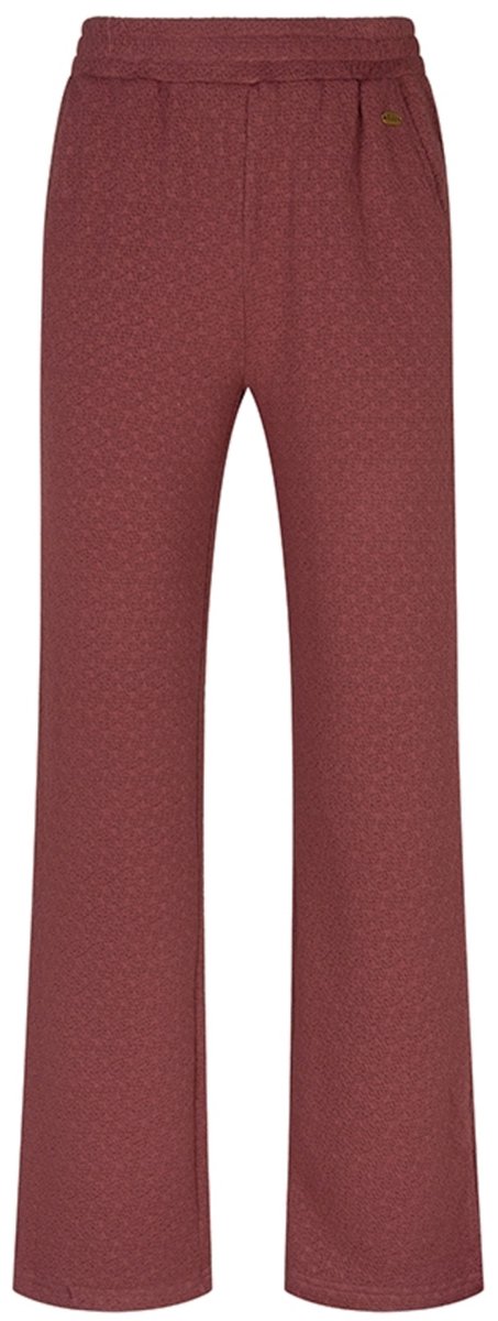 Lofty Manner Broek Pant Mea Structure Relaxed Ri32 1 Brick Red Dames Maat - XL