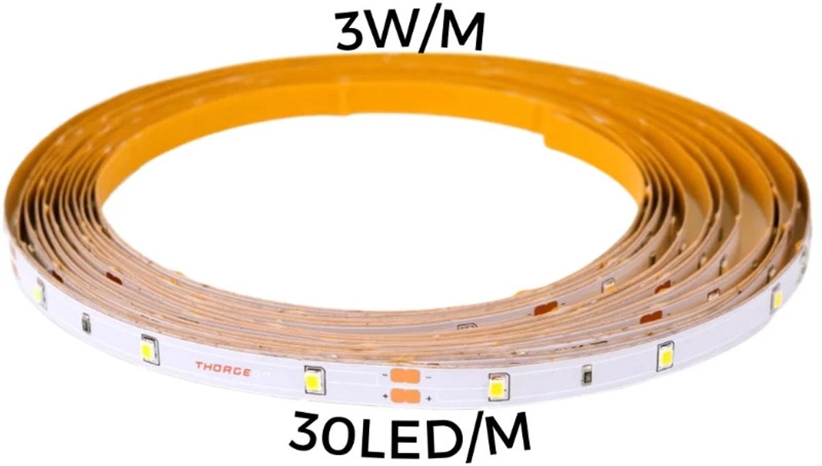Thorgeon LED Strip 5 Meter | 15W 12V 1665Lm 3000K | 930 IP67