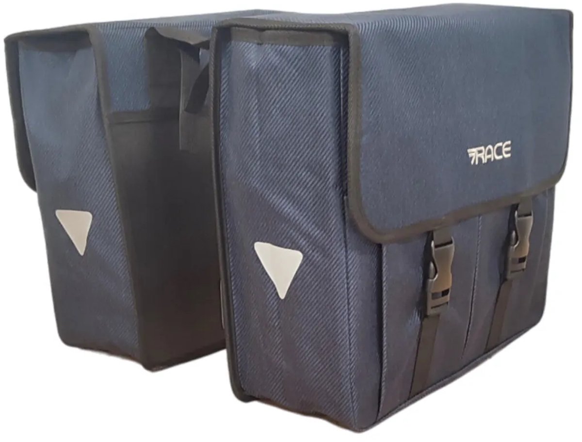 Fietstas V-Race Eros Dubbel Blauw