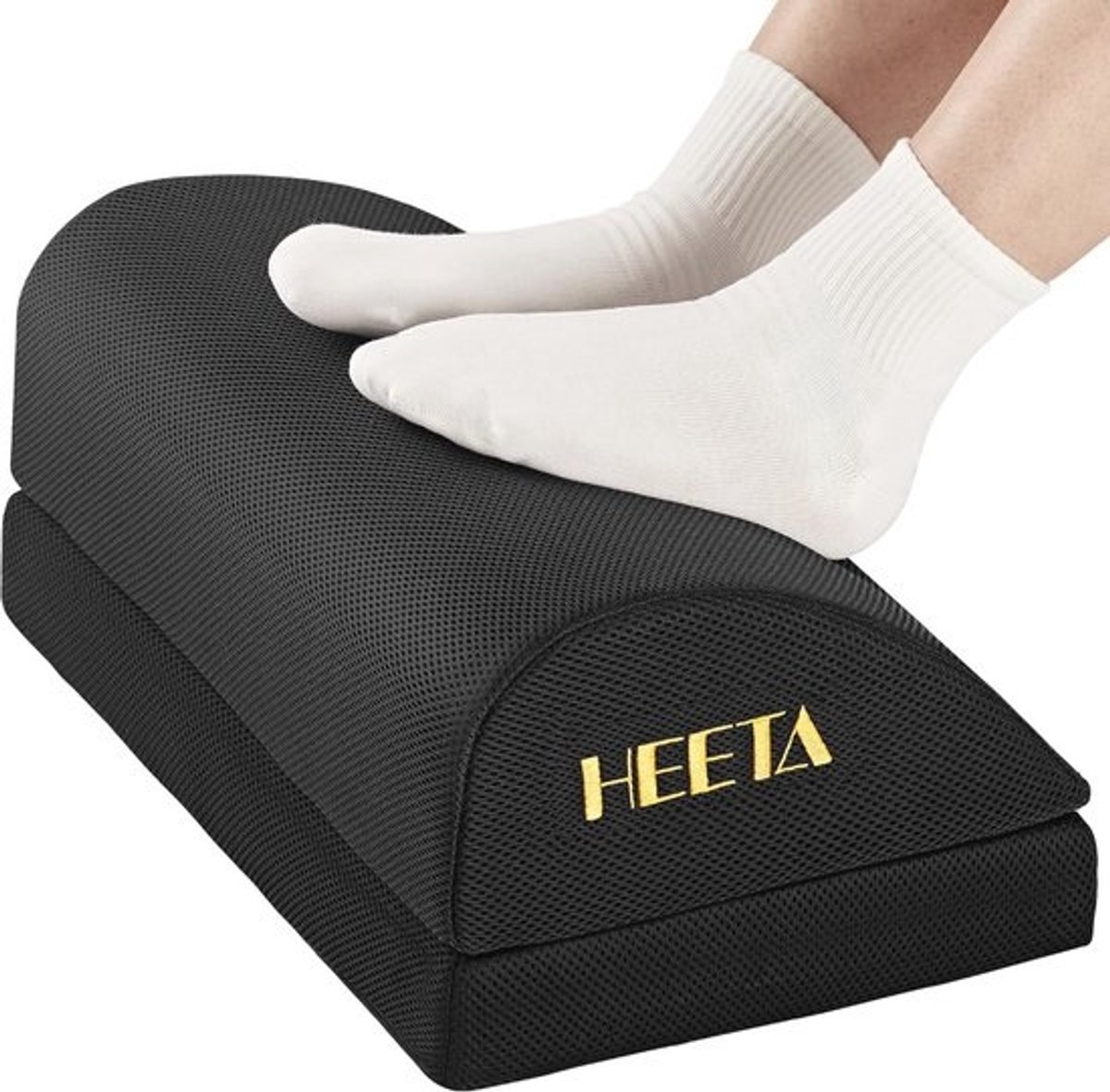 Ergonomische Voetsteun onder Bureau - Verstelbare Traagschuim Voetsteun met Antislip voor Comfort in Kantoor, Thuis en Gaming