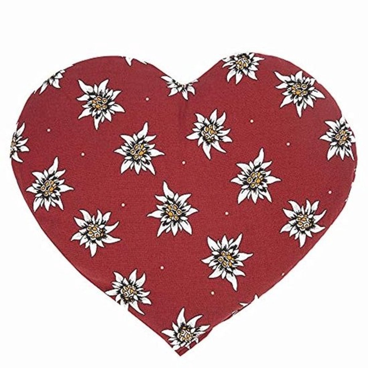 Hartvormig warmtekussen 30x25 cm - Vaatwasbestendig korrelkussen voor wellness