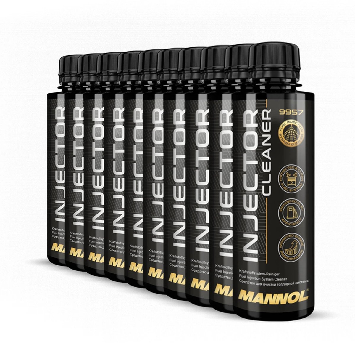 10 Stuks Injector Cleaner 250ml Mannol 9957 - BPC Autoparts