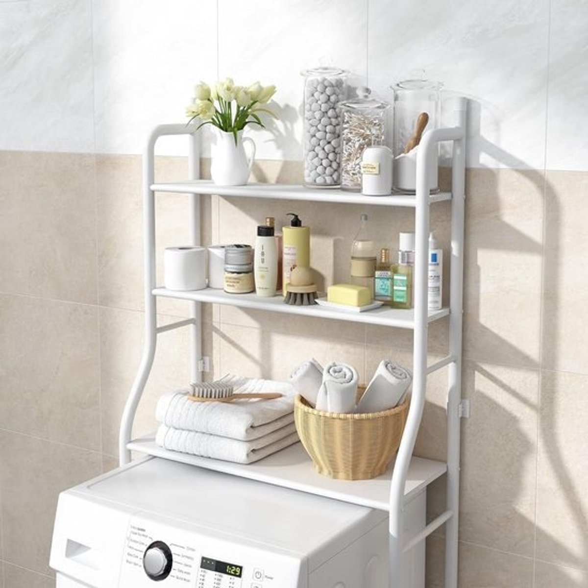 Wasmachine Kast - Ombouw - Verhoger - Meubel Praktisch