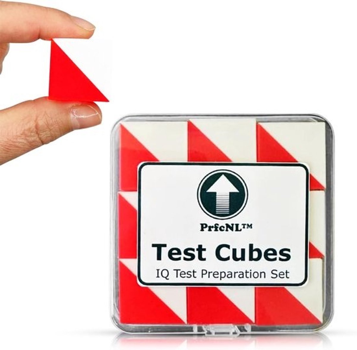 IQ Test Cubes – 9 Kohs Blokken voor Blokontwerp Oefening, Verbeter Concentratie, Coördinatie en Geheugen